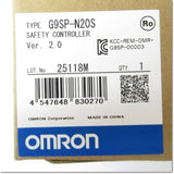 Japan (A)Unused,G9SP-N20S  セーフティコントローラ 安全入力20点 安全出力8点 ,Safety Module / I / O Terminal,OMRON