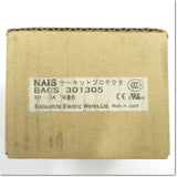 Japan (A)Unused,BACS301305 3P 3A circuit protector 3-Pole,NAIS 