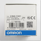 Japan (A)Unused,E3NX-FA51  スマートファイバアンプ 2m コード引き出しタイプ ,Fiber Optic Sensor Amplifier,OMRON