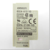 Japan (A)Unused,G32A-A10-VD G3PA-210B-VD用パワー・デバイス・カートリッジ ,Solid-State Relay / Contactor,OMRON