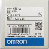 【電池切れ】H5L-A　デイリータイムスイッチ 24h×7日間 フロントカバー ,Time Switch,OMRON