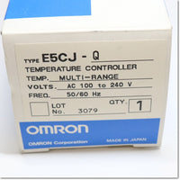Japan (A)Unused,E5CJ-Q Japanese brand Japanese brand AC100-240V 48*48 ,E5C (48 × 48mm),OMRON 