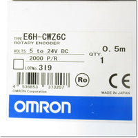 Japan (A)Unused,E6H-CWZ6C,2000P/R DC5-24V 0.5m Rotary Encoder,OMRON 
