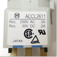 Japan (A)Unused,ACKL3211131　φ16 キー付きセレクタスイッチ 1c 2ノッチ手動復帰 左抜け ,Selector Switch,Panasonic