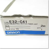 Japan (A)Unused,E32-C41 ファイバユニット 2m ,Fiber Optic Sensor Module,OMRON