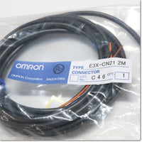 Japan (A)Unused,E3X-CN21　デジタルファイバセンサ 親コネクタ 2m ,Fiber Optic Sensor Amplifier,OMRON