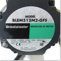 Japan (A)Unused,BLE512CM50S-3　ブラシレスモーターユニット 単相200V 減速比50 120W ,Brushless Motor,ORIENTAL MOTOR