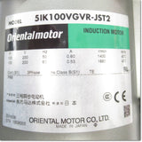 Japan (A)Unused,5IK100VJST2-18　インダクションモータ 三相200V 減速比18 100W ,Induction Motor (Three-Phase),ORIENTAL MOTOR