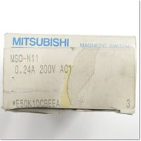 Japan (A)Unused,MSO-N11 AC100V 0.2-0.32A 1a Electrical Switch,Irreversible Type Electromagnetic Switch,MITSUBISHI 