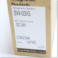 Japan (A)Unused,SW-03/G,DC24V 1a 0.36-0.54A  電磁開閉器 ,Irreversible Type Electromagnetic Switch,Fuji