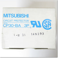 Japan (A)Unused,CP30-BA 3P 1-M 3A  サーキットプロテクタ ,Circuit Protector 3-Pole,MITSUBISHI