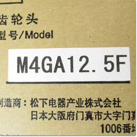 Japan (A)Unused,M4GA12.5F parts, Reduction Gear (GearHead),Panasonic 
