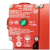 Japan (A)Unused,HS1C-R244R-G Japanese version,Safety (Door / Limit) Switch,IDE C 