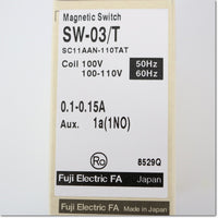 Japan (A)Unused,SW-03/T AC100V 1a 0.1-0.15A Electrical Switch,Irreversible Type Electromagnetic Switch,Fuji 