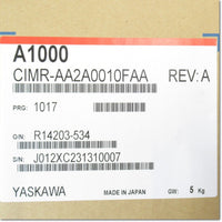Japan (A)Unused,CIMR-AA2A0010FAA　三相200V ベクトル制御インバータ 2.2kw ,Yaskawa,Yaskawa