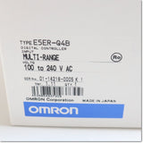 Japan (A)Unused,E5ER-Q4B  デジタル調節計 マルチ入力 100-240VAC 96×48mm ver1.11 ,E5E (48 × 96mm),OMRON