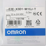 Japan (A)Unused,E2E-X3D1-M1GJ-T 0.3M amplifier,Amplifier Built-in Proximity Sensor,OMRON 