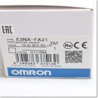 Japan (A)Unused,E3NX-FA21 2M  スマートファイバアンプ コード引き出し ,Fiber Optic Sensor Amplifier,OMRON