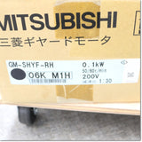 Japan (A)Unused,GM-SHYF-RH 0.1kW 4P 1/30 三相200V Japanese gear ,Geared Motor,MITSUBISHI 