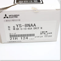 Japan (A)Unused,YS-8NAA 5A 0-15-45A DRCT BR  交流電流計 3倍延長　赤針付き ,Ammeter,MITSUBISHI