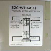 Japan (A)Unused,E2C-WH4A Japanese equipment DC12-24V ,Separate Amplifier Proximity Sensor Amplifier,OMRON 