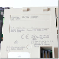 Japan (A)Unused,CJ1W-NC881  EtherCAT対応 位置制御ユニット 8軸 Ver.1.5 ,Special Module,OMRON