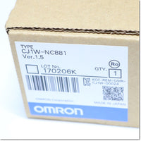 Japan (A)Unused,CJ1W-NC881  EtherCAT対応 位置制御ユニット 8軸 Ver.1.5 ,Special Module,OMRON
