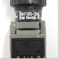Japan (A)Unused,AH165-2MLR22E3  φ16 照光押しボタンスイッチ 防油形 DC24V 2a2b ,Illuminated Push Button Switch,Fuji