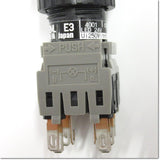 Japan (A)Unused,AH165-2MLR22E3 φ16 automatic switch DC24V 2a2b ,Illuminated Push Button Switch,Fuji 