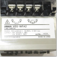H5S-WFA2　デジタル・タイムスイッチ AC100-240V 週間制御 【2012年製】 ,Time Switch,OMRON - Thai.FAkiki.com