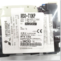 Japan (A)Unused,MSO-T10KP AC200V 1-1.6A 1a  電磁開閉器 3素子付サーマルリレー ,Irreversible Type Electromagnetic Switch,MITSUBISHI