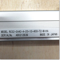 Japan (A)Unused,RCS2-SA4C-A-20-10-400-T2-M-HA  ロボシリンダ スライダタイプ 本体幅40mm 200Vサーボモータ ,Actuator,IAI