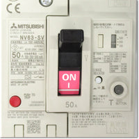 Japan (A)Unused,NV63-SV,3P 50A 100/200/500mA　漏電遮断器 ,Earth Leakage Breaker 3-Pole,MITSUBISHI