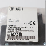 Japan (A)Unused,UN-AX11 1a1b　電磁開閉器用 補助接点ユニット ,Electromagnetic Contactor / Switch Other,MITSUBISHI