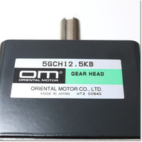 Japan (A)Unused,5GCH12.5KB Japanese equipment, Japanese equipment, 90mm gear, Reduction Gear (GearHead),ORIENTAL MOTOR 