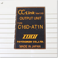 Japan (A)Unused,C16D-AT1N  出力ターミナル端子台 CC-Link 圧接コネクタ式 縦型 ,Conversion Terminal Block / Terminal,TOGI