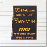 Japan (A)Unused,C16D-AT1N terminal block CC-Link terminal block / terminal,TOGI 