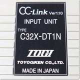 Japan (A)Unused,C32X-DT1N  入力ターミナル端子台 CC-Link 圧接コネクタ式 縦型ヒューズ付き ,Conversion Terminal Block / Terminal,TOGI