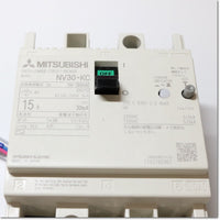 Japan (A)Unused,NV30-KC,3P 15A 30mA Earth Leakage Breaker 3-Pole,MITSUBISHI 