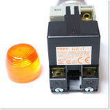 Japan (A)Unused,APW226DA  φ22 パイロットライト 丸形 橙 AC200/220V ,Indicator <Lamp>,IDEC