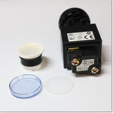 Japan (A)Unused,HW1P-1H2W  φ22 パイロットライト 丸平形 記名式 LED照光 AC100V ,Indicator <Lamp>,IDEC