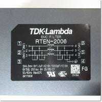 Japan (A)Unused,RTEN-2006  電源ライン用EMCフィルタ ,Noise Filter / Surge Suppressor,TDK