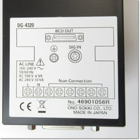 Japan (A)Unused,DG-4320　ディジタルゲージカウンタ AC100-240V ,Sizer / Length Measuring Sensor,Other