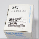 Japan (A)Unused,TH-N12 0.28-0.42A  サーマルリレー 端子カバー付 ,Thermal Relay,MITSUBISHI