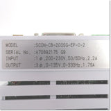 Japan (A)Unused,SCON-CB-200SG-EP-0-2　ロボシリンダ用コントローラ 単相AC200V EtherNet/IP接続仕様 回生抵抗ユニット[RESU-2]付 ,Controller,IAI