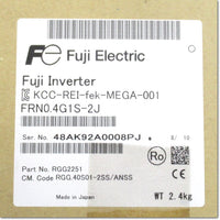 Japan (A)Unused,FRN0.4G1S-2J インバータ 三相200V 0.4kW ,Fuji,Fuji 