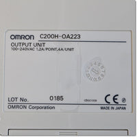 Japan (A)Unused Sale,C200H-OA223　出力ユニット　8点 ,I/O Module,OMRON