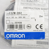 Japan (A)Unused,E3ZM-D62 2M Japanese electronic equipment,Built-in Amplifier Photoelectric Sensor,OMRON 