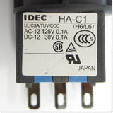 Japan (A)Unused,LA1B-M1C1R  φ16 押ボタンスイッチ 1c ,Push-Button Switch,IDEC