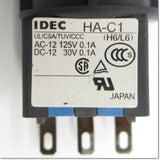 Japan (A)Unused,LA1B-M1C1R φ16 押ボタンスイッチ 1c ,Push-Button Switch,IDEC 